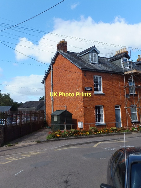 Photo 6"x4" Victoria Terrace in Melbourne Street Tiverton\/SS9512 c2011