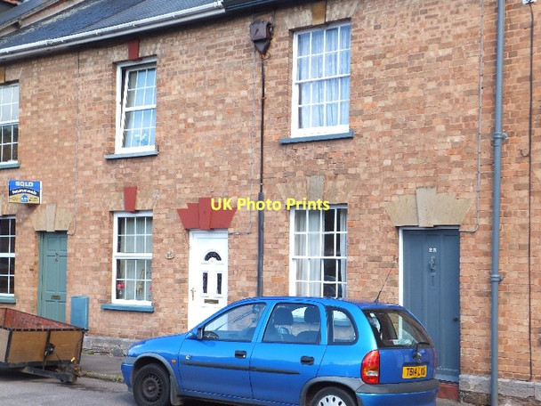 Photo 6"x4" Terraced houses in Melbourne Street Tiverton\/SS9512 c2011