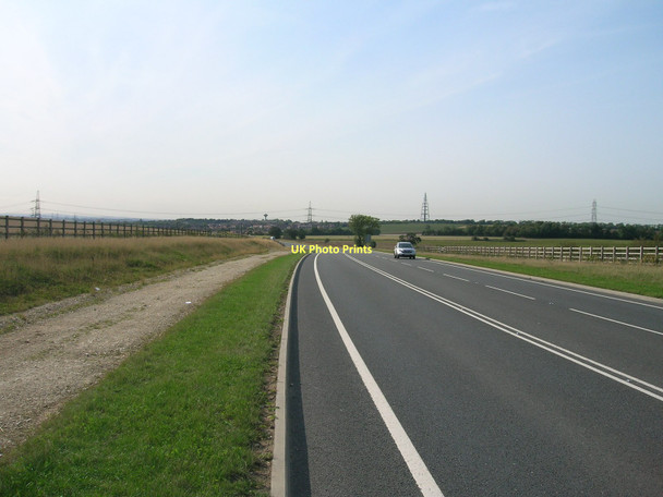 Photo 6"x4" A6201 towards North Elmsall Wrangbrook c2011
