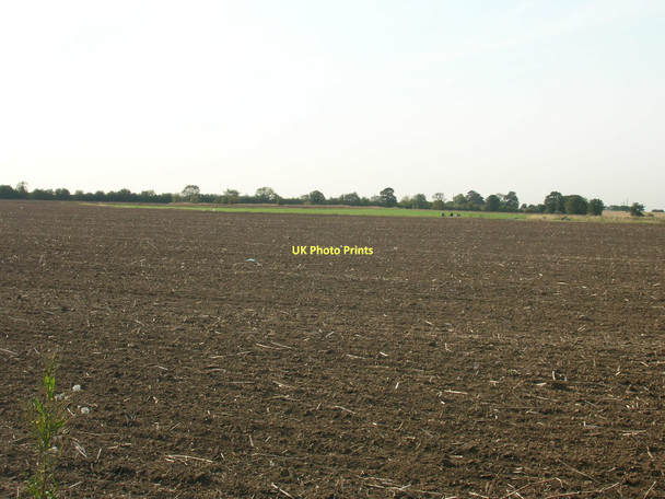 Photo 6"x4" Farmland off Straight Lane Hampole c2011
