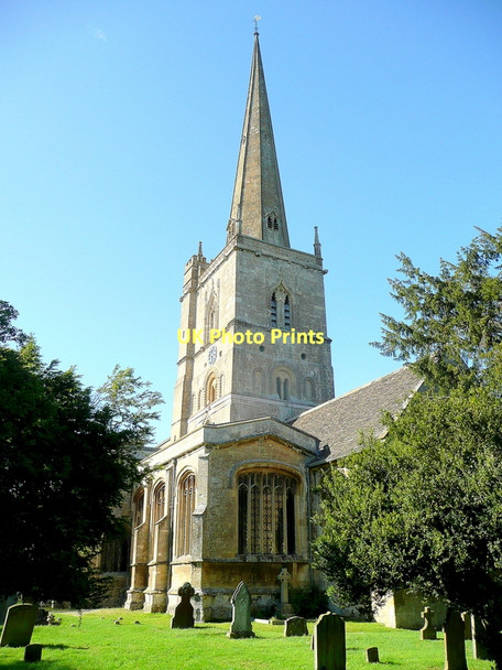 Photo 6"x4" St. John the Baptist's church, Burford Burford\/SP2512 c2011