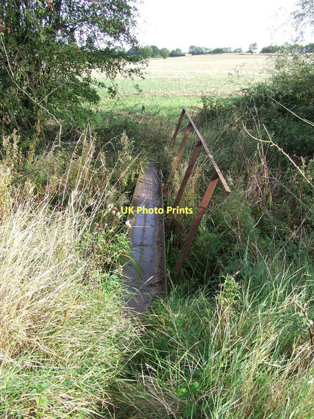 Photo 6"x4" Girder Bridge Withersfield c2011