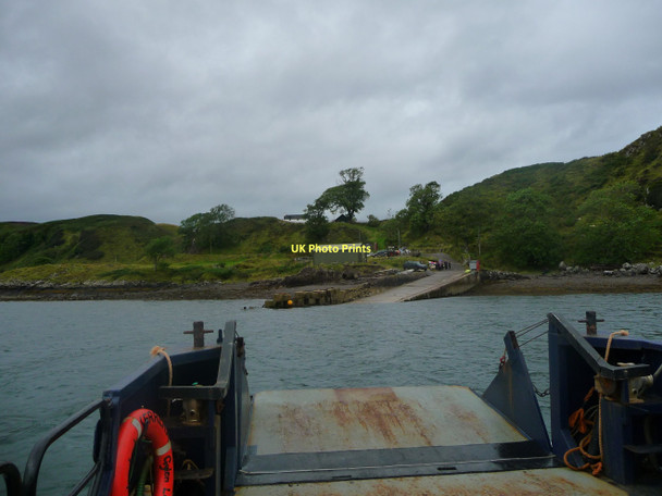 Photo 6"x4" Ferry slip on Kerrera Pulpit Hill\/NM8529 c2011