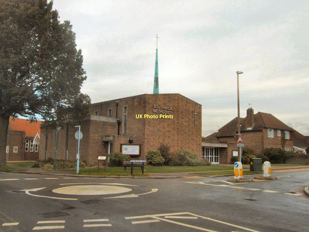 Photo 6"x4" Southwick Methodist Church Southwick\/TQ2405 c2011