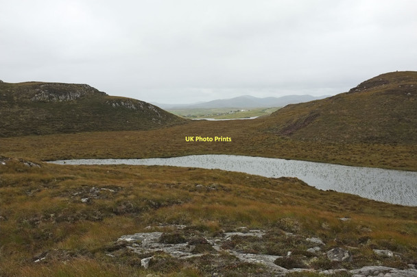 Photo 6"x4" Moorland and lochan Liurbost\/NB3725 c2011