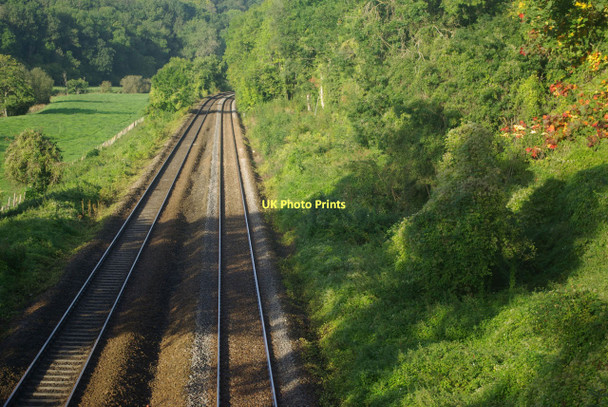 Photo 6"x4" Railway at Avoncliff Bradford-On-Avon c2011