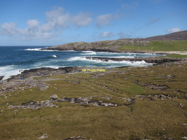 Photo 6"x4" West coast of Vatersay Bhatarsaigh c2011