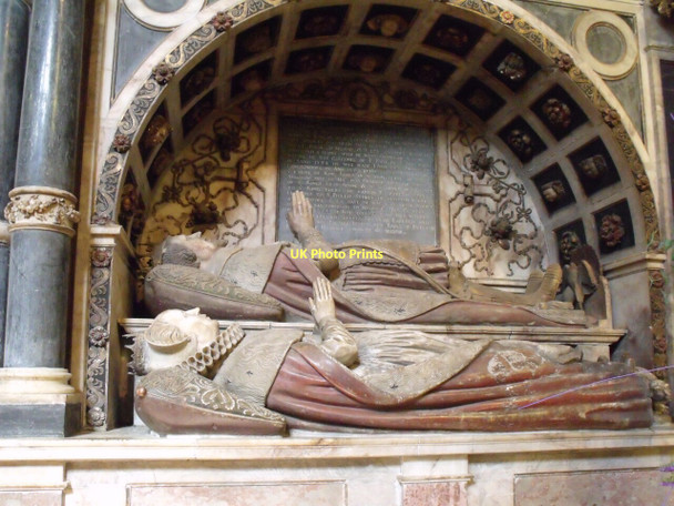 Photo 6"x4" Tomb of 5th Earl of Rutland, St Mary's Bottesford Bottesford\/SK8038 c2011