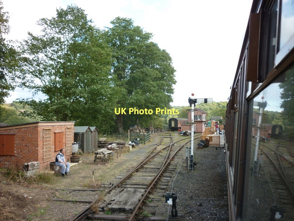 Photo 6"x4" Entering Arley Station Upper Arley c2011