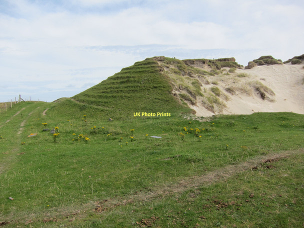 Photo 6"x4" Eroding sandhill Bhatarsaigh c2011