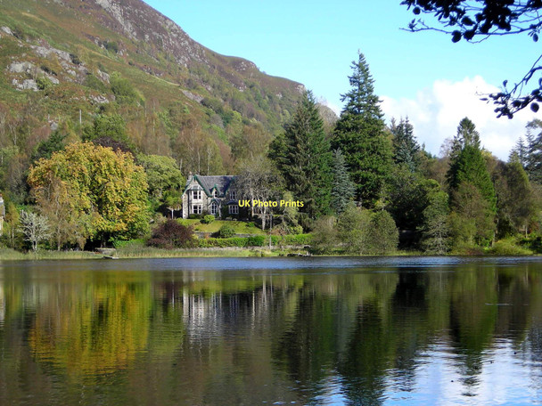 Photo 6"x4" Looking across Loch Ard to Creag-Ard House Milton\/NN5001 c2011