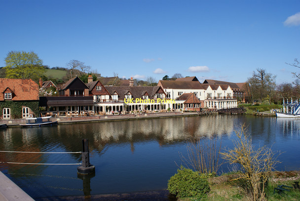 Photo 6"x4" Swan at Streatley Streatley\/SU5980 c2009