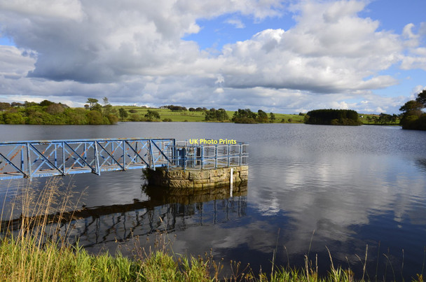 Photo 6"x4" Sluice on Barcraigs Reservoir Howwood c2011