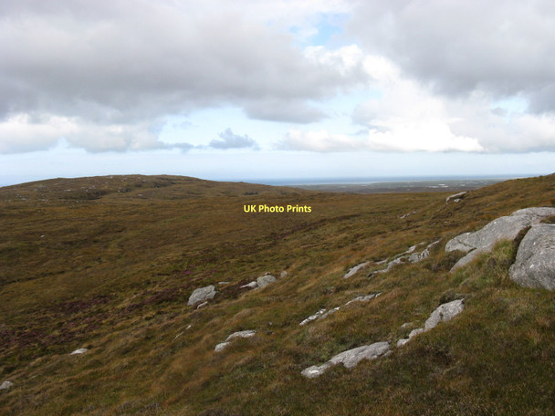 Photo 6"x4" Moorland on west side of Spin Taobh a Tuath Loch Aineort c2011