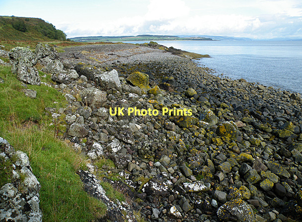 Photo 6"x4" Beach near Creag a' Mhara Kilchattan Bay\/NS1055 c2011