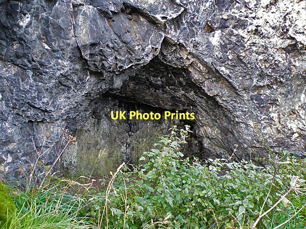 Photo 6"x4" Cave in Creag a' Mhara Kilchattan Bay\/NS1055 c2011