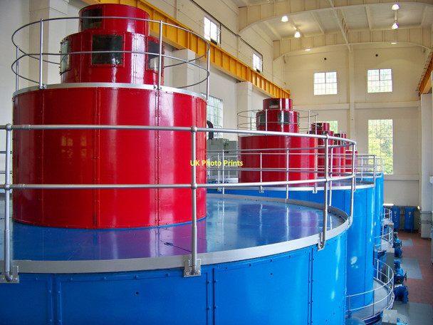 Photo 6"x4" Sloy Hydro Electric Power Station Turbine Hall Inveruglas c2011