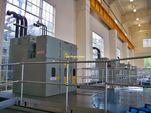 Photo 6"x4" Electrical Apparatus, Sloy Hydro Electric Power Station Turbine Hall Inveruglas c2011