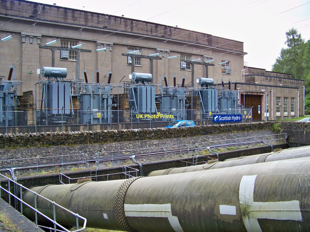Photo 6"x4" The Rear Of Sloy Hydro Electric Power Station Inveruglas c2011
