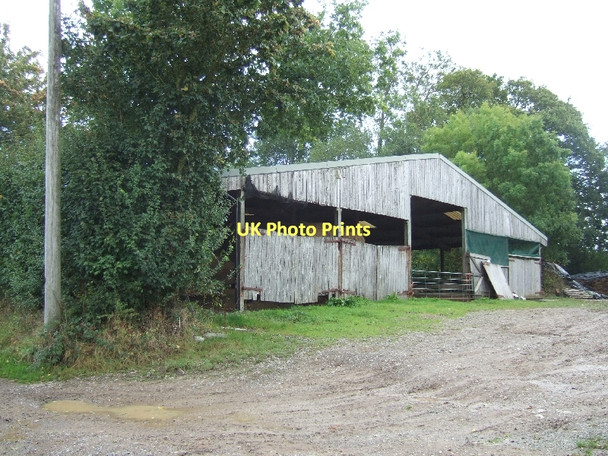 Photo 6"x4" Barn at Riphay Barton farm Brushford\/SS9225 c2011