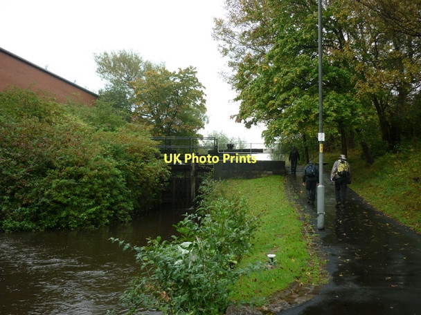 Photo 6"x4" Lock #73, Rochdale Canal Failsworth c2011