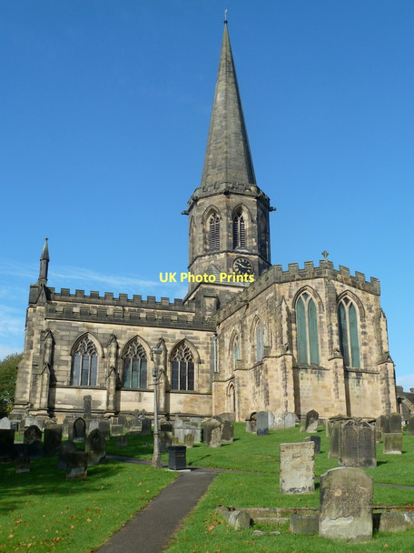 Photo 6"x4" All Saints Parish Church, Bakewell Bakewell c2011