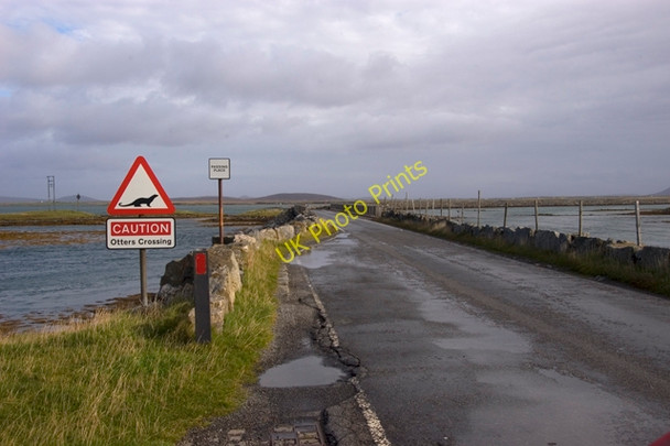 Photo 6"x4" Causeway at Rubha Bhidein, Benbecula Gramasdail c2009