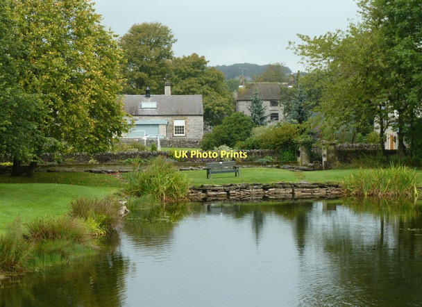 Photo 6"x4" Village pond, Monyash Monyash c2011