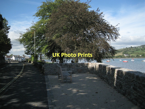 Photo 6"x4" Wall and seat, Ringmore Road  Teignmouth c2011