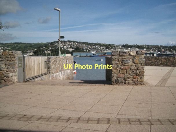 Photo 6"x4" Gate No.5, off Riverside  Teignmouth c2011