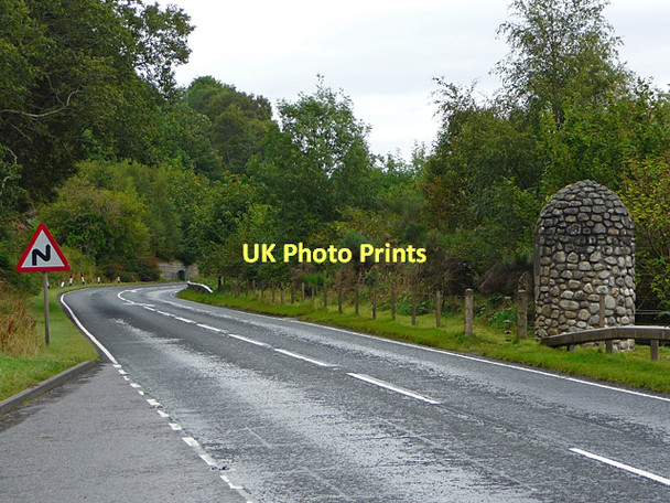 Photo 6"x4" The John Cobb Memorial Bunloit c2011
