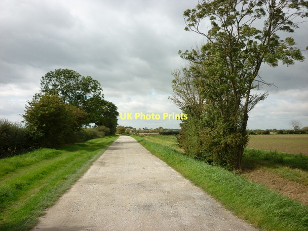 Photo 6"x4" Carr lane towards Weel Weel c2011