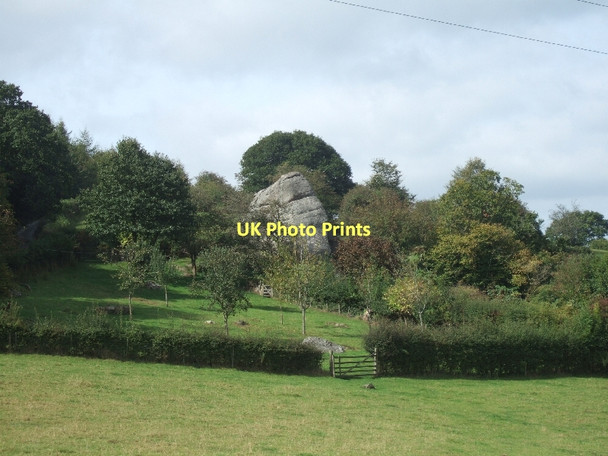 Photo 6"x4" Willingstone Rock Moretonhampstead c2011