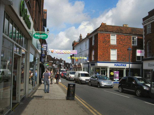 Photo 6"x4" Sevenoaks High Street Sevenoaks c2011