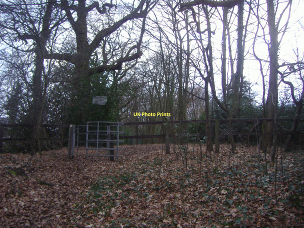 Photo 6"x4" Footpath entrance on Highwood Hill Barnet c2008