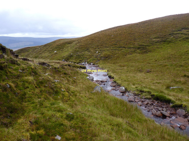 Photo 6"x4" The Allt Beinn Chlianaig - downstream Roybridge c2011