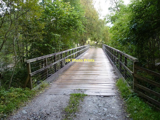 Photo 6"x4" Bridge over the Allt Leachdach Inverroy c2011