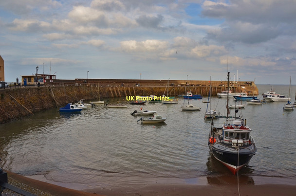 Photo 6"x4" Minehead Harbour Wall Minehead c2011