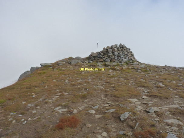 Photo 6"x4" Sgurr nan Conbhairean, Munro 44, 1109 metres Sg\u00f9rr nan Conbhairean c2011