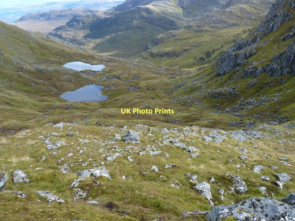 Photo 6"x4" Coire nan Lochan Uaine from the bealach Lochan Uaine\/NH1314 c2011