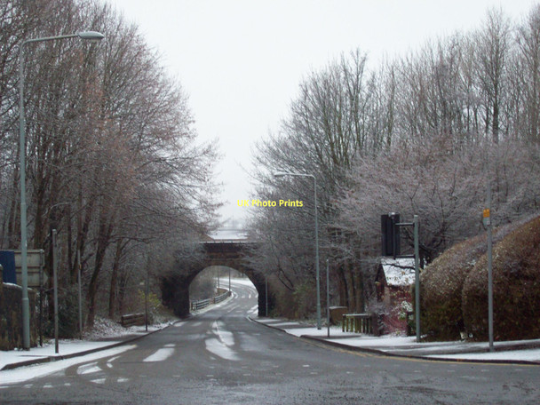 Photo 6"x4" Cleuch Brae in snow West Calder\/NT0163 c2009