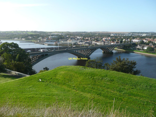 Photo 6"x4" Royal Tweed Bridge Berwick-upon-Tweed c2011