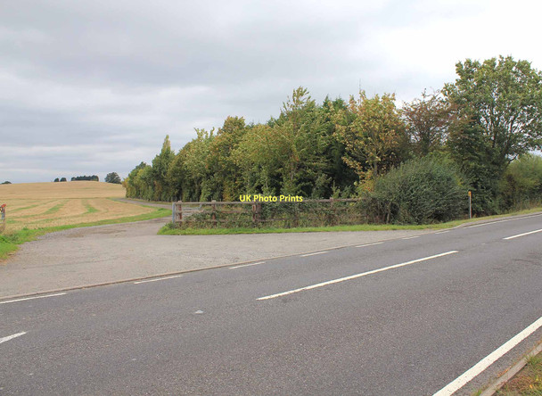 Photo 6"x4" Entrance to Pounce Hill Farm Ufton c2011