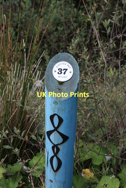Photo 6"x4" Kintyre Way milepost 37 Loch Losgainn\/NR7443 c2011