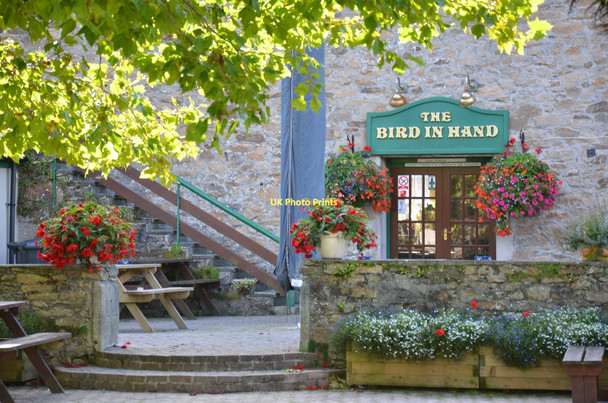 Photo 6"x4" The Bird in Hand public house Chenhalls c2011