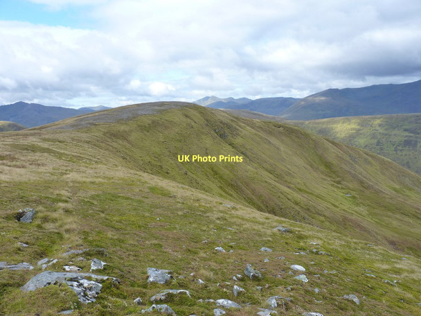 Photo 6"x4" The steep north face of Aonach Shasuinn Aonach Shasuinn c2011