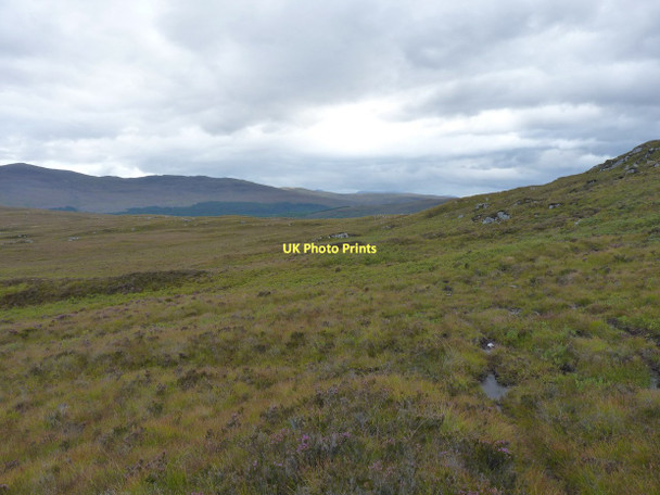 Photo 6"x4" Rough, boggy ground on the slope of Bruthach nan Uamh Bruthach nan Uamh c2011
