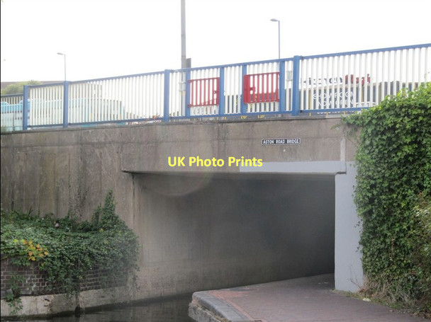 Photo 6"x4" Aston road bridge over Birmingham & Fazeley Canal in Aston Birmingham Birmingham c2011