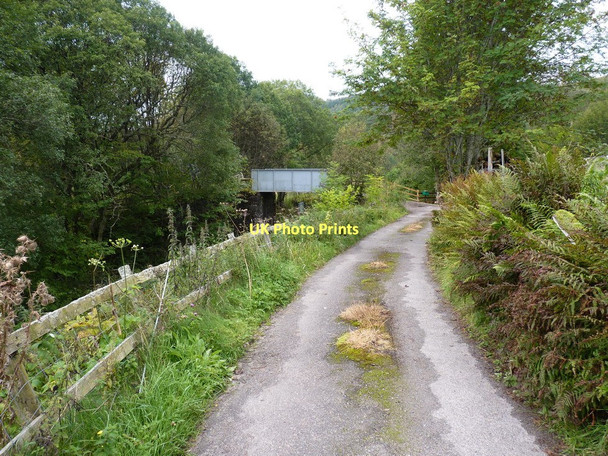 Photo 6"x4" Farm track and bridge over the railway near Achluachrach Achluachrach c2011