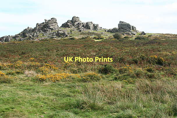 Photo 6"x4" Manaton: towards Hound Tor Water\/SX7580 c2011